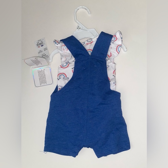 Quiltex Baby Girl Jumper with Creeper Size 0-3 Months - Picture 3 of 3